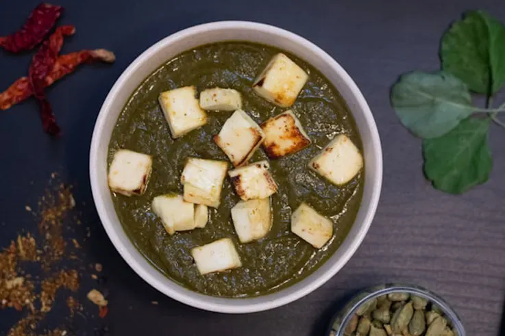 Palak paneer